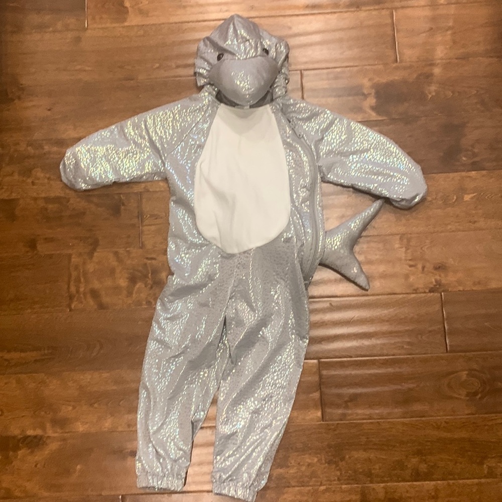 Toddler Shark Halloween Costume size 2-4t